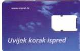 Croatian GSM SIM Card With Chip - Blue Card ( Second Variante - See Picture ) - Telecom Operators