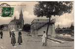 54 BACCARAT Place Du Patis, Animée, Ed A Sampire Buraliste 9, 1908 - Baccarat