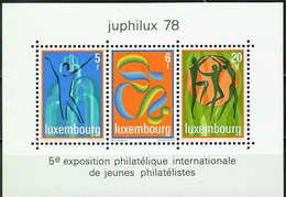 LUXEMBOURG..1978..MICHEL # 964-966...Block 12...MLH. - Blocks & Sheetlets & Panes