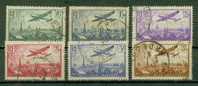 FRANCE POSTE AERIENNE Nº 8 A 13 Obl. - 1927-1959 Used