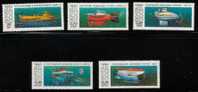 SOVIET UNION 1990 RESEARCH SUBMARINES SET OF 5 NHM - U-Boote