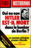 Historama N° 286 ( 09 / 1975 ) - Oui Ou Non Hitler Est-il Mort Dans Le Bunker De Berlin ? - History