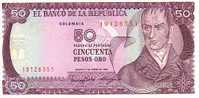 COLOMBIE   50 Pesos Oro   Daté Du 01-01-1986    Pick 425b     ***** BILLET  NEUF ***** - Colombia