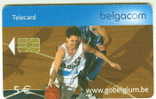 BASKET BALL TELECARTE BELGIQUE JOUEUR DE BASKET BALL - Basketball