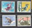 LIECHTENSTEIN SPORTS 1955 NEVER HINGED SET - Ongebruikt