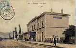 BESSEGES  LA  GARE  1906 - Bessèges