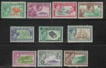 PITCAIRN Mint Hinged Stamps Definitives 1-10 #4700 - Pitcairn