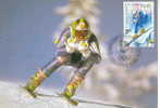 SKI  CARTE MAXI BULGARIE 1994 JEUX OLYMPIQUES DE LILLEHAMMER - Winter 1994: Lillehammer