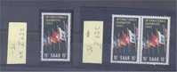 SAAR, 2 Different Varieties Exposition 1955 Never Hinged **! - Andere & Zonder Classificatie