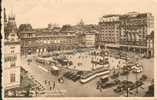 0130 - Carte Postale - Bruxelles - Place Rogier Et Gare Du Nord (Nels - Thill -Série 1 - N°24) - Chemins De Fer, Gares