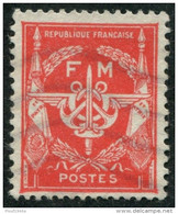 Pays : 189,06 (France : 4e République)  Yvert Et Tellier N° : FM   12 (o) - Military Postage Stamps