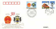 PFTN.WJ-145 CHINA-Gobon DIPLOMATIC RELATION COMM.COVER - Briefe U. Dokumente
