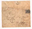 Histoire Postale De MALDEGEM - 3 Documents Et 1 Timbre  1869 / 1908  --  3/178 - 1865-1866 Perfil Izquierdo
