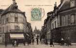 60 CLERMONT Rue De La République, Animée, Commerces, Ed LT, 1906 - Clermont