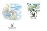 W0860 Ours Polaire Thalarctos Maritimus URSS 1987 FDC WWF - Sonstige & Ohne Zuordnung