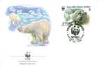 W0862 Ours Polaire Thalarctos Maritimus URSS 1987 FDC WWF - Sonstige & Ohne Zuordnung