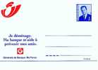 42000 - Carte Postale - Entiers Postaux - Banque Générale - Français - Changement D´adresse De 1998 - Avis Changement Adresse