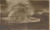 Rough Sea Near Manchester Hotel  , Blackpool By Night - Manchester