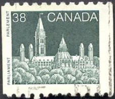 Pays :  84,1 (Canada : Dominion)  Yvert Et Tellier N° :  1085 (o) Roulette - Coil Stamps