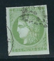 FRANCE Nº 42 Obl. Signe Darteyre - 1870 Ausgabe Bordeaux