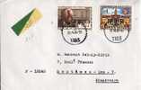 MARCOPHILIE LETTRE D'AUTRICHE AVEC SUPERBE TIMBRES DE 1986 - Brieven En Documenten