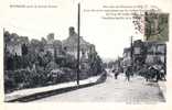 Cpa Dormans (51, Marne) Rue Jean-de-Dormans En 1918, En Ruines, Animée. Edit Rodier - Dormans