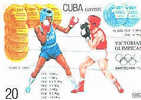 BOXE TIMBRE NEUF CUBA JEUX OLYMPIQUE BARCELONE 1992 - Boksen