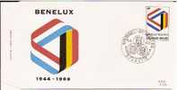 België FDC 1500 Brussel-Bruxelles  Benelux - 1961-1970