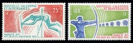 Nouvelle Calédonie (Y/T No, PA-122-23 - Jeux Du Pacifique Sud 1971) [**] - Neufs