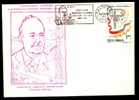 Romania 1983 Special Cover,post Mark Barrage,bridges,Energiewi Rtschaft. - Electricité