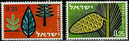 ISRAEL..1961..Michel # 247-248..MLH. - Unused Stamps (without Tabs)