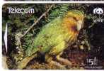 New Zealand - NZ - Bird -ara- Parrot - Perroquet - Parrots - Perroquets -papagei Oiseau - Birds - Oiseaux - WWF - KAKAPO - Nouvelle-Zélande