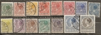 Pays-Bas Netherlands 1924 Wilhelmina Veth Sans Filigrane No Watermark Obl - Used Stamps