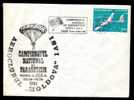 Cover 1981 With Parachutting Very Rare Postmark . - Paracadutismo