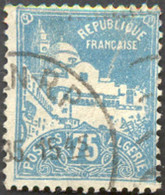 Pays :  19 (Algérie Avant 1957)   Yvert Et Tellier N°:  80 A  (o) - Gebraucht