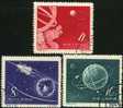 1958 CHINA S25K Soviet Sputniks CTO SET - Gebraucht