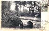 Cpa Attichy (60, Oise) Pont De L'Ancien Château. Dos Blanc Non Séparé. Cachet De Cuise-Lamotte - Attichy