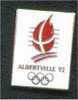 Albertville Jeux Olympiques 1992 2 Pin's - Games