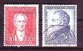 Allemagne Bizone Oblit. N° 80 / 81 - Goethe - Used