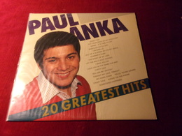 PAUL ANKA    °°°   20 GREATEST HITS - Altri - Inglese