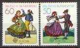 CEPT / Europa 1981 Allemagne N° 928 Et 929  ** Folklore - 1981