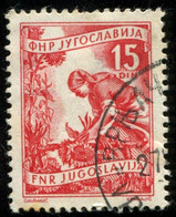 Pays : 507,2 (Yougoslavie : République Démocratique Fédérative)   Yvert Et Tellier N° :    592 (o) - Oblitérés