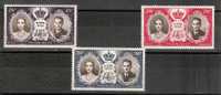 Monaco YT PA 63/5 * : Mariage Princier - 1956 - Posta Aerea