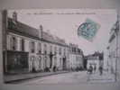 Carte Postale 45  MALESHERBES LA RUE NEUVE ET L'HOTEL DU LION D'OR BEAU PLAN ANIME - Malesherbes