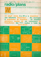 "Radio Plans" N° 242, Decembre 1967, Au Service De L'amateur De Radio, TV Et Electronique. Sommaire : Voir Scan. - Littérature & Schémas