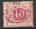 Belgique - Timbres-taxe - 1895 - COB 4 - Oblit. - Stamps