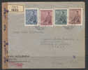 130 - GERMANIA , BOEMIA E MORAVIA , PRAGA  24/4/1942  RACCOMANDATA - Covers & Documents