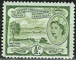 ST.CHRISTOPHER..1954/57.. Michel # 113...MVLH. - St.Christopher-Nevis-Anguilla (...-1980)