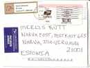 GOOD POSTAL COVER : USA ( Liverpool NY ) - ESTONIA 2005 - Postage Paid 0,80$ - Briefe U. Dokumente