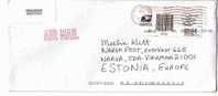 GOOD POSTAL COVER : USA ( Rainier WA ) - ESTONIA 2006 - Postage Paid 0,84$ - Briefe U. Dokumente
